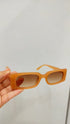 Rectangular Retro Narrow Sunglasses